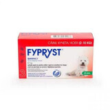 Antiparassitario esterno per cani di piccola taglia 2-10 kg Fypryst Dog S 67 mg, 3 pipette, Krka