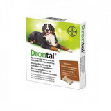 Antiparassitario interno per cani Drontal Dog Flavor XL, 2 compresse, Bayer Vet