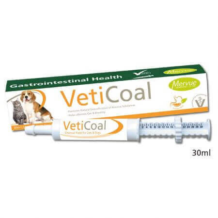 Pasta al carbone attivo Veticoal, 30 ml, Mervue