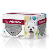 Soluzione vermifuga Spot-on Advantix 100 per cani, 24 pipette, Bayer Vet OTC