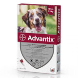 Soluzione vermifuga Spot-on Advantix 250 per cani, 1 pipetta, Bayer Vet OTC