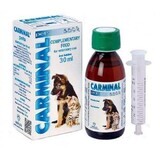 Integratore contro i disturbi dell'apparato digerente nel cane e nel gatto Carminal Pets, 30 ml, Catalysis Vet