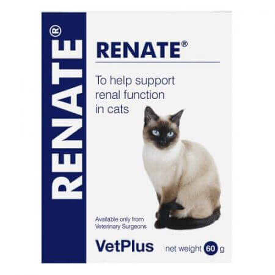 Integratore per il sostegno della funzionalità renale nel gatto Renate Cat, 30 buste, VetPlus