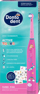 Dontodent Spazzolino con batterie Active Young rosa, 1 pz