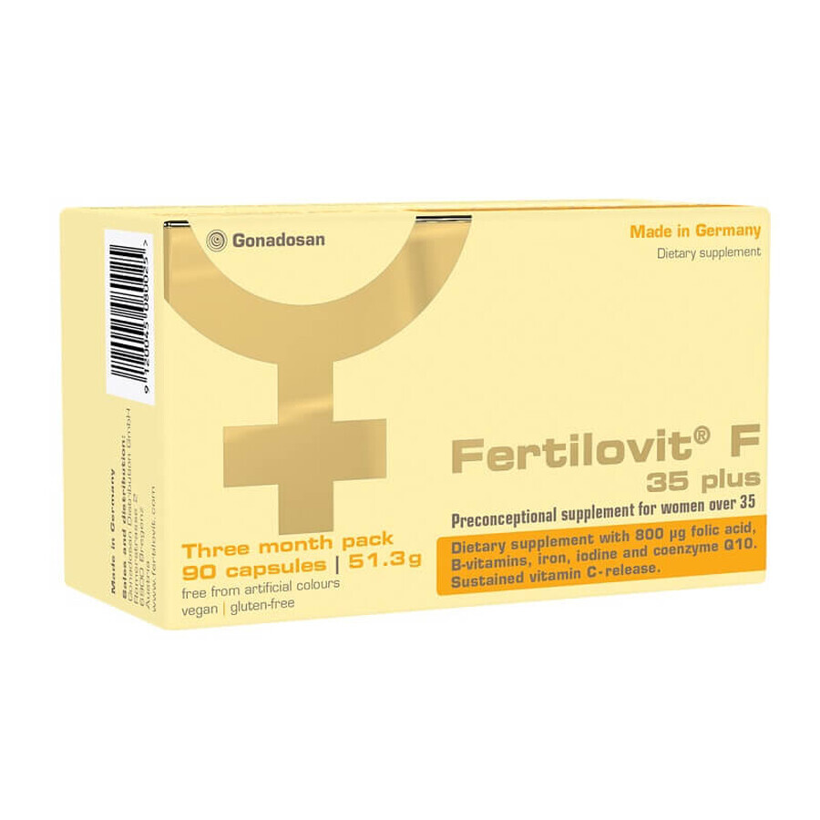 Fertilovit F 35 plus, 90 capsule, Gonadosan recensioni