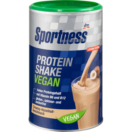 Sportness Proteine ​​in polvere al gusto cremoso di nocciola, 300 g