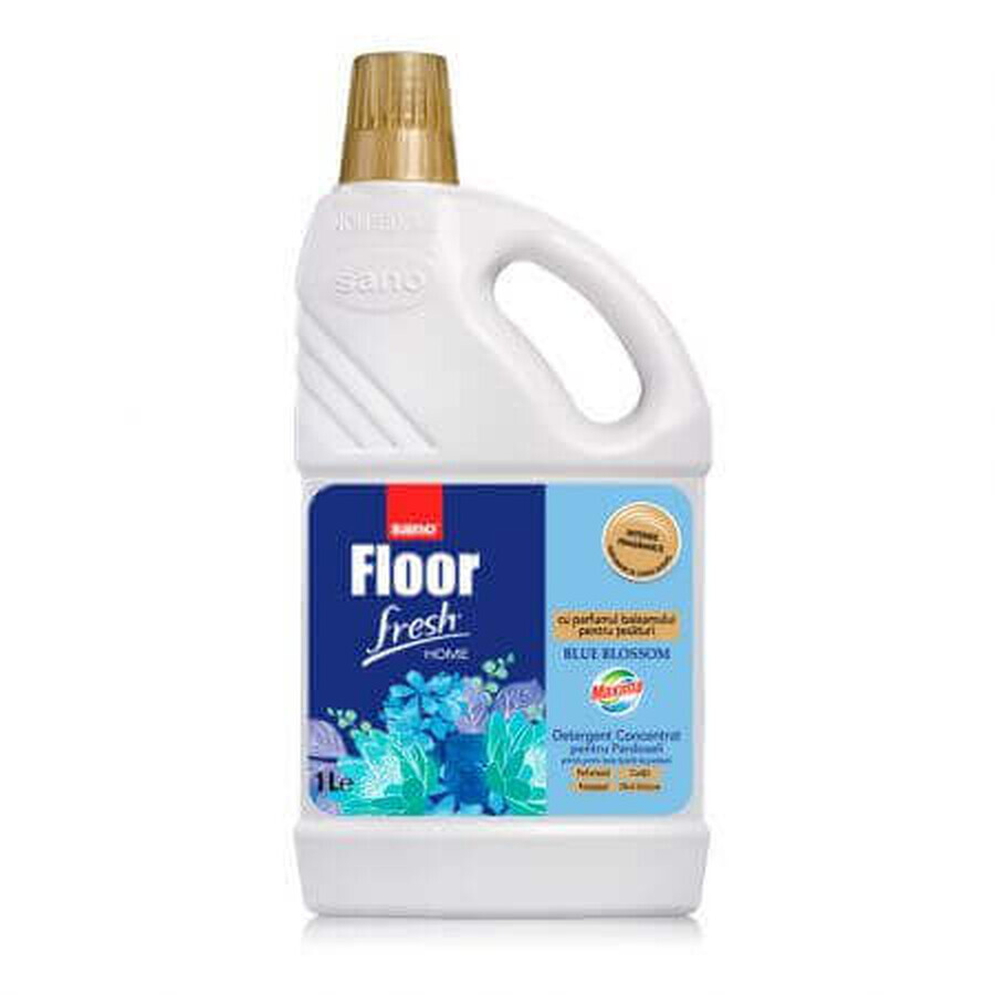Detergente per pavimenti Blue Blossom, 1 L, Sano