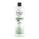 Shampoo calmante per cuoio capelluto sensibile Scalp Relief Cleanser, 1000 ml, Nioxin