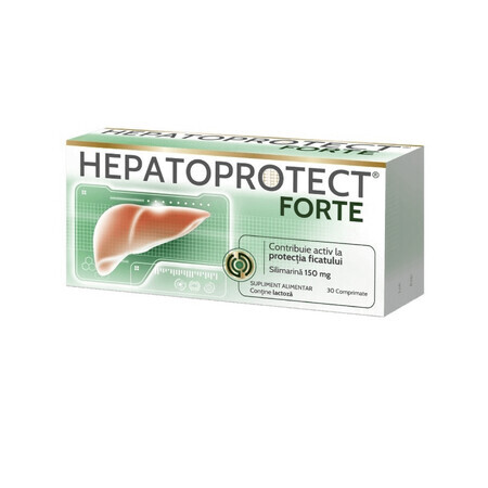Hepatoprotect Forte 30 compr, Biofarm