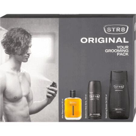 STR8 Set dopobarba + deodorante + bagnoschiuma, 1 pz