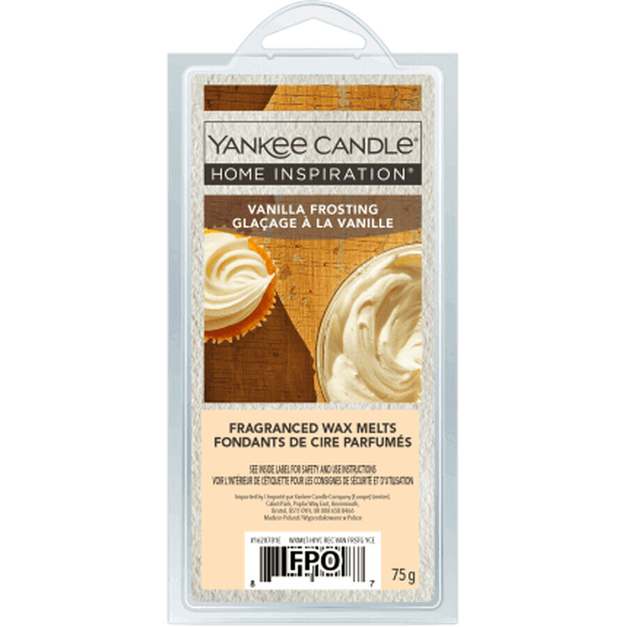 Yankee Candle cera profumata glassa alla vaniglia, 1 pz