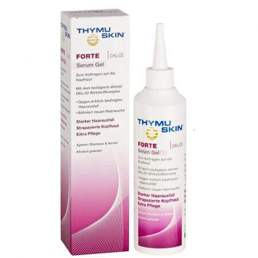 Gel siero contro la caduta dei capelli Thymuskin Forte, 200 ml, Vita Cos Med