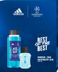 Adidas Set UEFA 9 eau de toilette + gel doccia, 1 pz