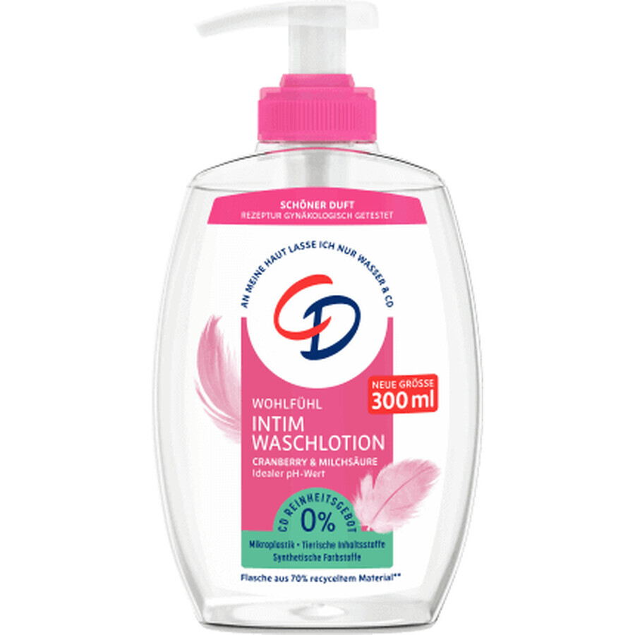 CD Lozione detergente intima con dosatore, 300 ml
