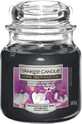 Yankee Candle Candela profumata alla magnolia Midnight, 340 g