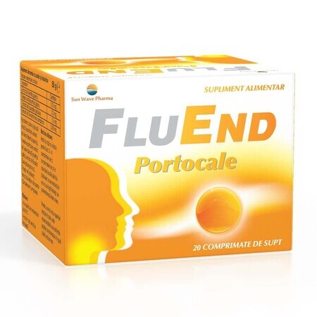 FluEnd arancione, 20 compresse, Sun Wave Pharma