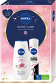 Nivea Set regalo Rose Care deodorante + gel doccia, 1 pz