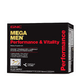 Mega Men® Performance & Vitality Vitapak®, Complesso multivitaminico per uomo, Performance e vitalità, 30 confezioni, GNC