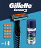 Gillette Set regalo Sensor 3, 1 pz