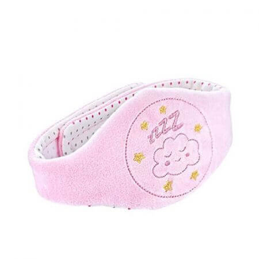 Cintura anticolica con noccioli di ciliegia Sleepy Cloud, Pink, BabyJem