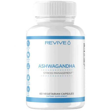 Ashwagandha, 60 capsule vegetali, Revive