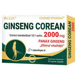 Ginseng coreano, 2000 mg, 30 compresse, Cosmo Pharm