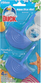 Duck Deodorante per WC 4 in 1 Aqua Blue Paradise Bay, 2 pz