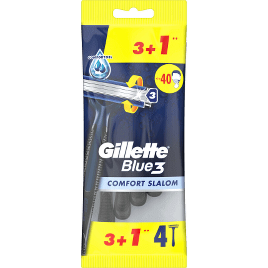 Gillette Rasoio Blu 3, 4 pz