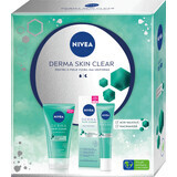 Nivea Set regalo Derma Skin Clear scrub+trattamento, 1 pz