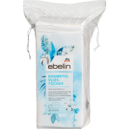 Salviette cosmetiche Ebelin, 80 pz