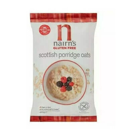 Porridge di avena integrale senza glutine, 450 g, Nairns