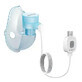 RedLine IQ M200 dispositivo aerosol portatile, nebulizzatore ad ultrasuoni, tecnologia MESH, maschera per neonati, bambini e adulti, silenzioso