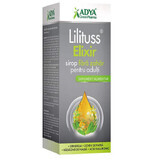 Sciroppo per adulti senza zucchero Lilituss Elixir, 180 ml, Adya Green Pharma