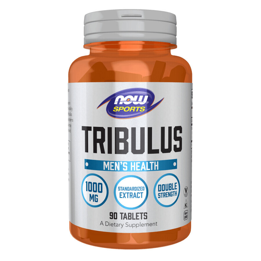 Tribulus Terrestris 1000 mg, 90 compresse, Now Foods