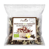 Multicereali espansi bio con cioccolato e vaniglia, 125 g, Pronat