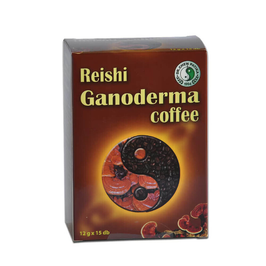 Ganoderma Reishi Coffee, 15 bustine, Dr. Chen Patika recensioni