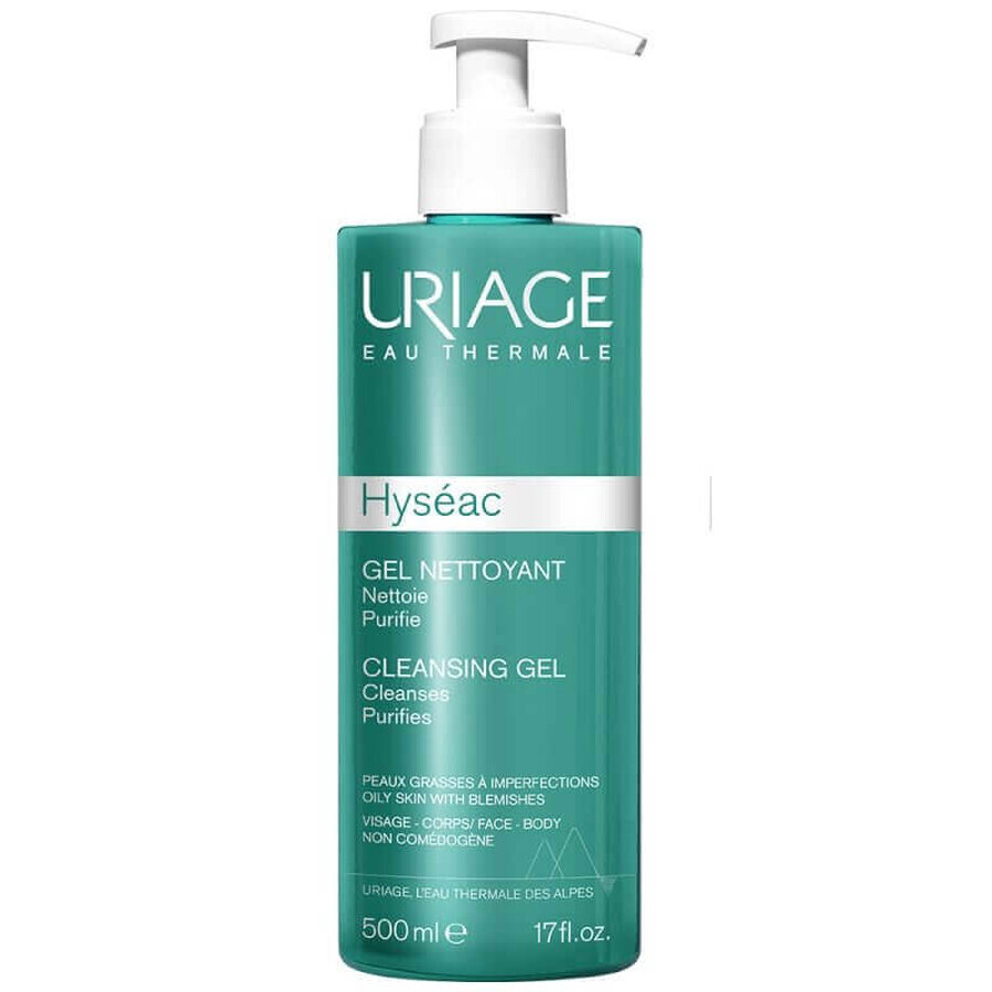 Hyséac Gel Detergente Uriage 500ml