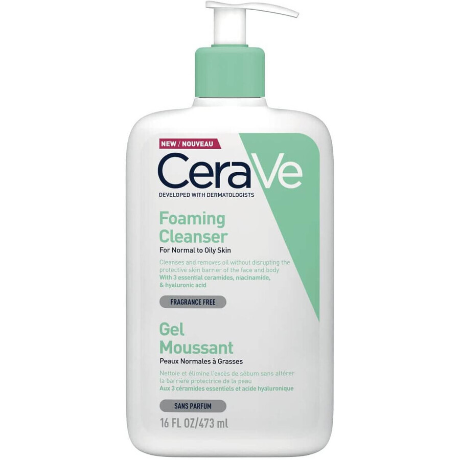 CeraVe Schiuma Detergente, Da normale a grassa, 473 ml  recensioni