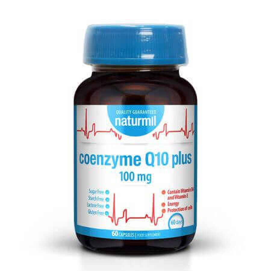 Coenzima Q-10 Plus 100 mg, 60 capsule, Naturmil