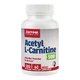 Acetil L-Carnitina 500mg Jarrow Formulas, 60 capsule, Secom