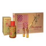 Pachet Ginseng Anticaduta, 12 fiale + Shampoo al Gingseng, 150 ml, Bes Beauty & Science