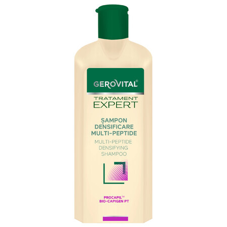 Shampoo densificante multi-peptide per capelli Treatment Expert, 400 ml, Gerovital