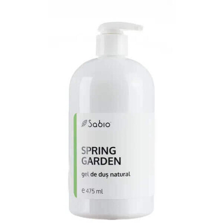 Gel doccia naturale Spring Garden, 475 ml, Sabio