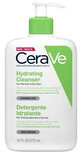 CeraVe Detergente Idratante Viso Pelle da Normale a Secca con Ceramidi, 473ml