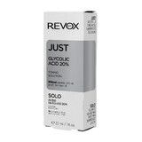 Acido glicolico Solo acido glicolico 20%, 30 ml, Revox