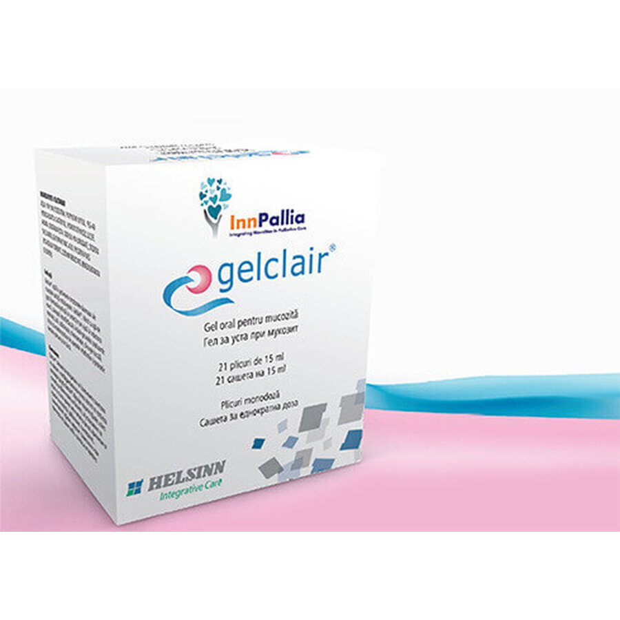 Gelclair mucosite gel orale, 21 bustine, Helsinn Healthcare