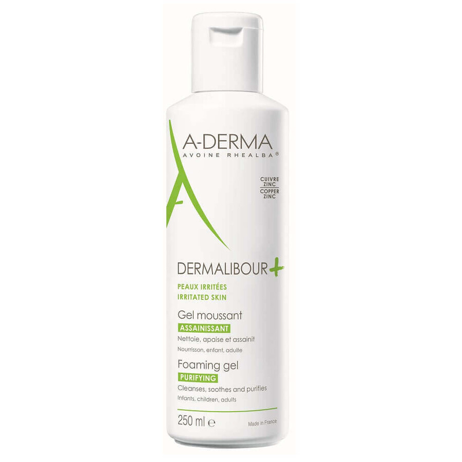 A-Derma Dermalibour+ Gel Detergente 250ml