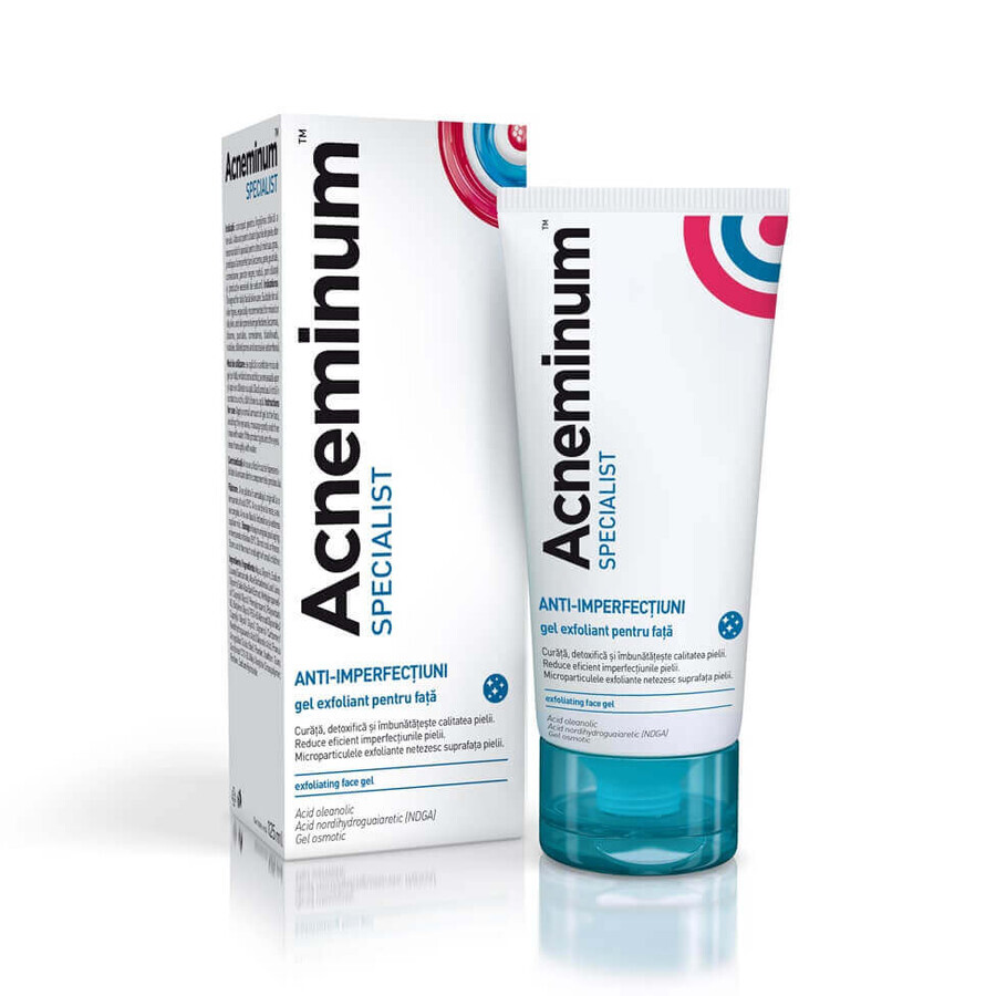 Gel esfoliante Acneminum Specialist, 125 ml, Aflofarm