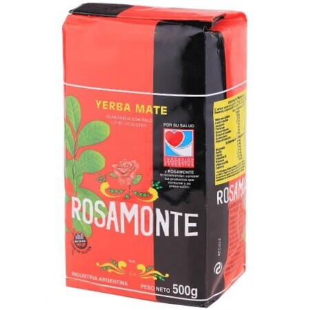 Yerba Mate Rosamonte Tisana Industria Argentina Confezione 500g