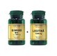 Ginkgo Max 6000 mg, 60 capsule + Lecitina 1200 mg, 30 capsule, Cosmopharm